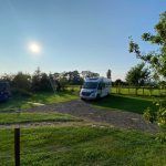 motorhomes parked at fernlea carse of gowrie